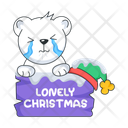 Lonely Christmas  Icon