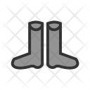 Long Boots Shoes Icon