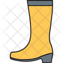 Labour Footwear Long Shoes Safety Boots Icon