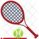 Long Tennis Tennis Racket Icon