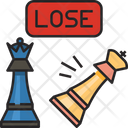 Lose Chess Game Icon