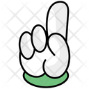 Loser Symbol Hand Gesture Cartoon Hand Icon