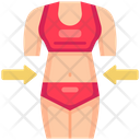 Loss Fat  Icon