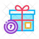 Box Gift Chips Icon