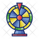 Lottery Wheel Casino Chance Icon