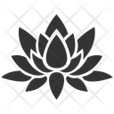 Lotus Water Flower Floral Icon