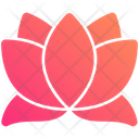 Lotus Yoga Meditation Icon