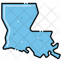 Louisiana States Location Icon