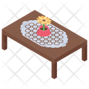 Lounge Table Furniture Restaurant Table Icon