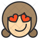 Love Emotion Face Icon