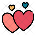 Hearts Love Romance Icon