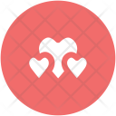 Love Hearts Three Icon