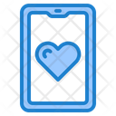 Love App Smartphone Mobilephone Icon