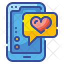 Love Application Dating Application Smartphone Icon