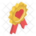 Award Badge Valentine Badge Heart Award Icon