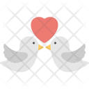 Loving Birds Two Icon