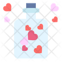 Love Bottle Heart Icon