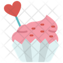 Graphic Cupcake Cake Icon