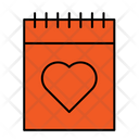 Love Calendar Love Valentines Day Icon