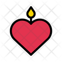 Candle Love Dating Icon