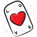 Love Card Love Game Heart Card Icon