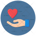 Love Care Love Support Giving Love Icon