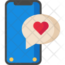 Iphonex Chat Love Icon
