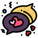 Chat Love Messages Icon
