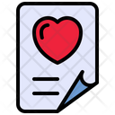 Document Love File Icon