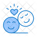 Love Emoji Couple Avatar Icon