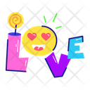 Love Emoji  Icon