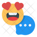 Love Emoji Message Icon