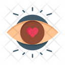 Love Eye Icon