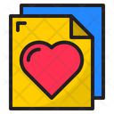 Love File Love Document File Icon