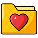 Love Folder Love File Love Document Icon