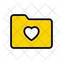 Folder Heart Love Icon