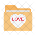 Folder Love Data Icon