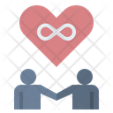 Couple Infinity Love Eternal Icon