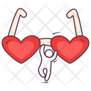 Love Glasses Icon