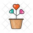 Heart Love Growth Icon