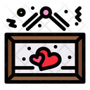 Board Hanging Heart Icon