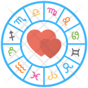 Love Horoscope Relation Icon