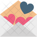 Correspondence Heart Sign Love Inspiration Icon