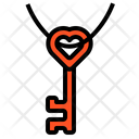 Love Key Key Passkey Icon