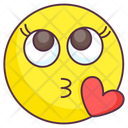 Love Kiss Emoji Icon