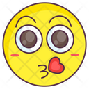 Love Kiss Emoticon Icon