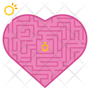 Love Labyrinth Labyrinth Maze Icon