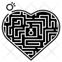 Love Labyrinth Labyrinth Maze Icon