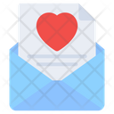 Love Letter Love Message Valentine Letter Icon