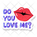 Lips Mouth Sticker Sexy Lips Sticker Icon